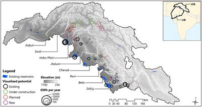 Quantification of run-of-river hydropower potential in the Upper Indus basin under climate change